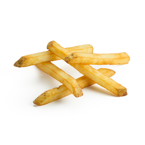 Russet Fries 5/16" Skin-On, With Sea Salt